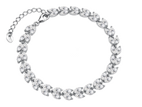 Sparkle collection - Cubic zirconia köves ezüst karkötő