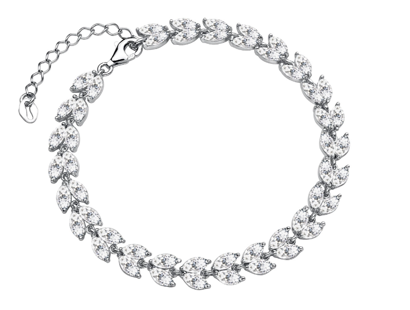 Sparkle collection - Cubic zirconia köves ezüst karkötő