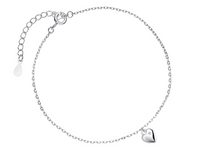 Heart collection - Zirconia köves ezüst karkötő