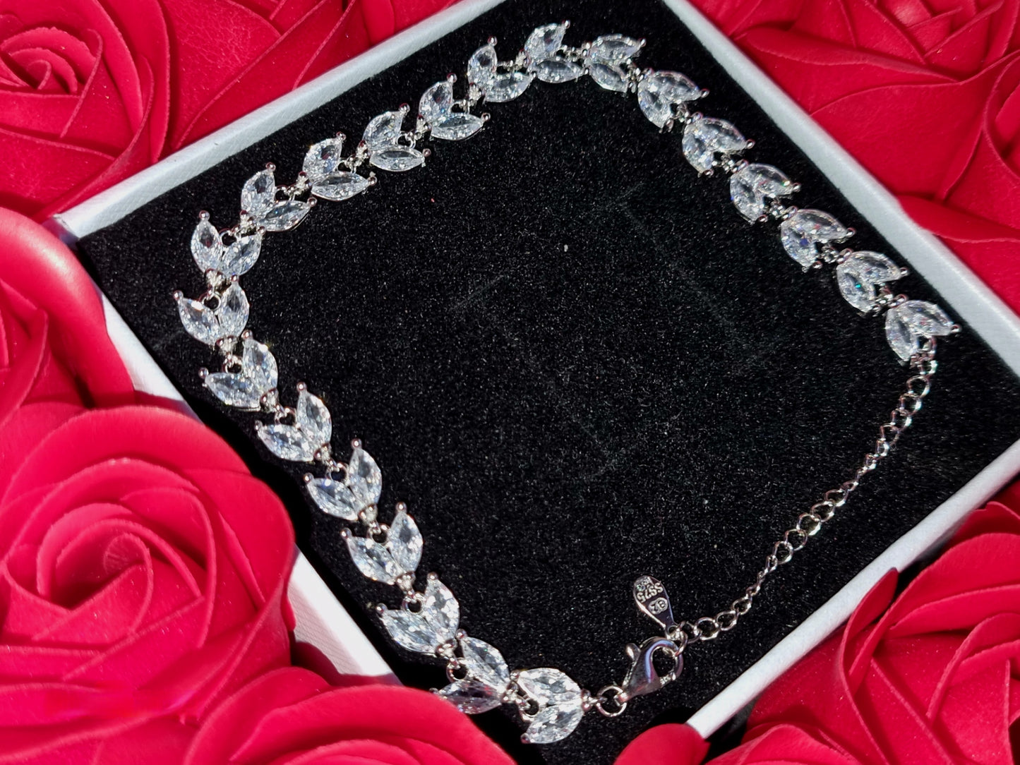 Sparkle collection - Cubic zirconia köves ezüst karkötő